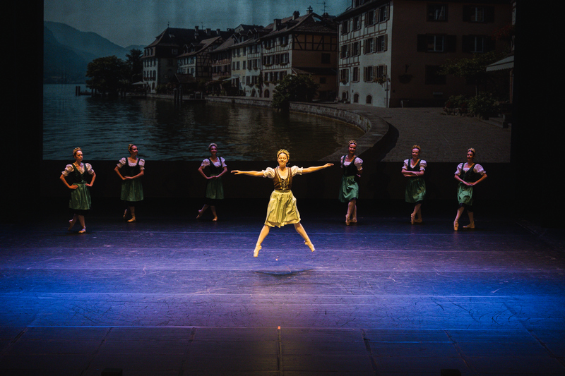 foto di scena del saggio di venerdì 13 giugno 2025
